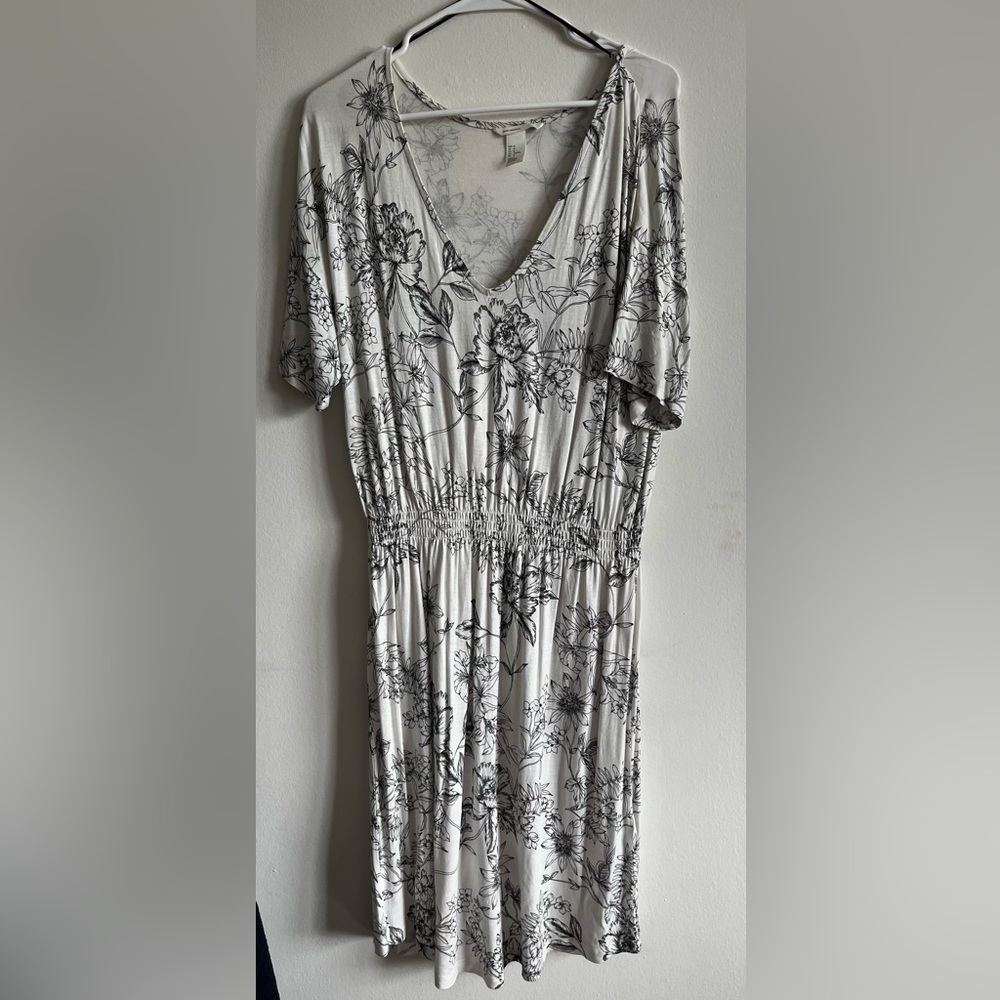 Basic Floral dress - H&M - M
